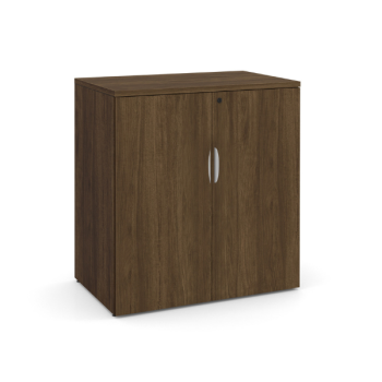 Brown storage cabinet